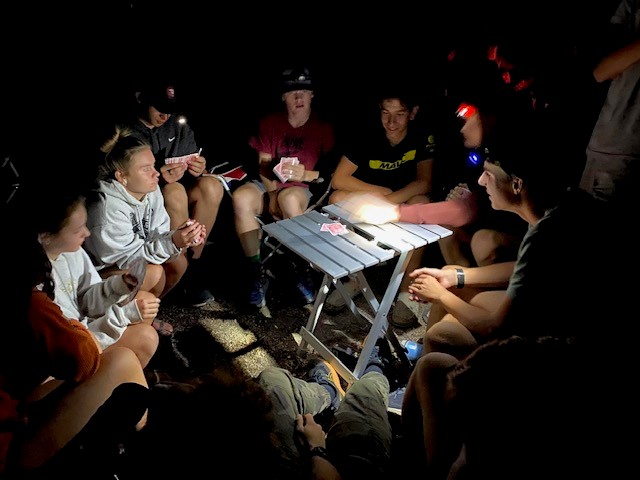 Team camping
