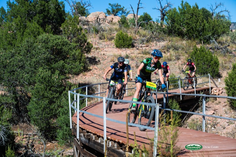 Racer at the Cañon City race